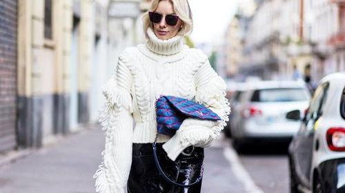 冬季毛衣穿搭明星,明星们的毛衣穿搭秘籍