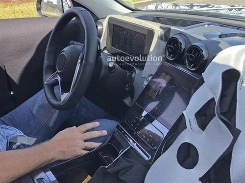 新款奔驰c内饰爆料视频,豪华升级，科技感十足