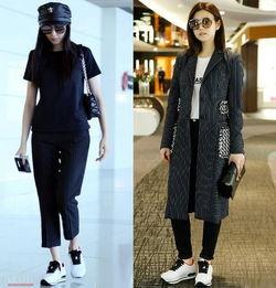 明星穿黑鞋,明星演绎黑鞋穿搭魅力